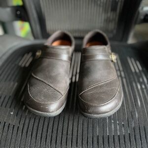 Merrell's Brown Soft Leather Shoes